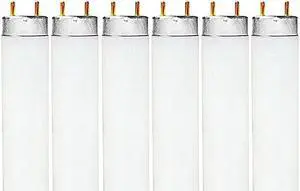 (Case of 6) GE F32T8/SP865 DAYLIGHT Linear Fluorescent 32-Watt T8 FO32 6500K Light Bulbs 48 inches (Case of 6) GE F32T8/SP865 DAYLIGHT Linear Fluorescent 32-Watt T8 FO32 6500K Light Bulbs 48 inches