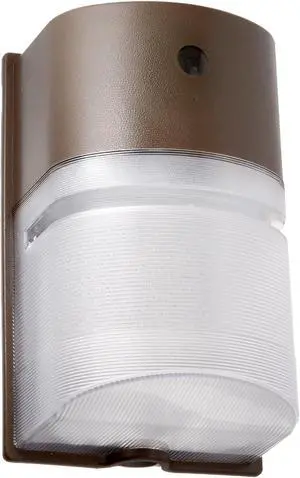 Hubbell Outdoor Lighting NRG250B Compact Perimeter Wallpack, dark bronze finish, 50 watt Pulse Start Metal Halide