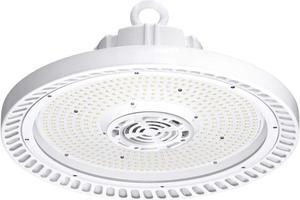 Hubbell CRN Wet Location LED High Bay CRN-40LX-EDU-OCS, 100 Watt, 14,000 lumen, Replaces 250W HID, 4000K, 120-277V, with microwave occupancy sensor, 0-10V dimming, IP65