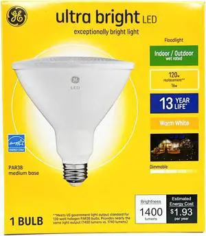 G E LIGHTING GE 16W Par38 FLD Bulb 37644