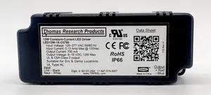 Hubbell Lighting Components Thomas Research Products LED 12W-16-C0700 Driver Constant Current