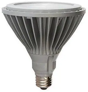 GE Lamps LED18P38L830/25-120 Directional PAR38 Replacement LED Bulb 18 Watt 120 Volt 3000K Medium Screw E26 Base 50000 Hour Life Silver