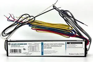 GE 21379 T8 LED Driver LumenChoice 4 lamp Dimmable Low Watt Type C LED Driver