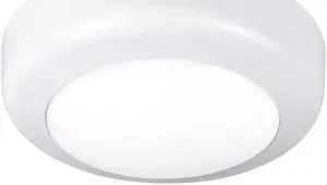 Dual Lite 11 inch round LED Ceiling Light, EVSW White, 17 watts, 1200 lumens, 4000K Color Temperature, 120/277Vac, 0-10V Dimming