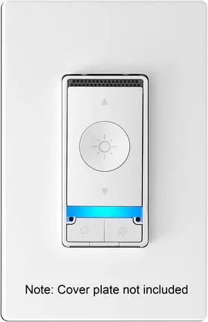 Eaton WFAVD30-W-BX-L Voice Dimmer with Alexa Built-in, White ? A Certified for Humans Device