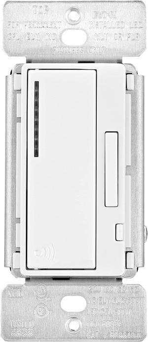 EATON RF9640-NDW Z-Wave Plus Universal Dimmer, White, single pole, 120Vac