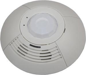 Lutron LOS-CDT-1000-WH Dual Tech Occupancy Sensor Low Voltage, 1000 SQFT, White Gloss
