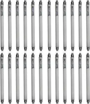 (case of 24) GE 12774 5106CW  T5 Low voltage miniature aircraft Aviation Fluorescent Specialty Lamp, 4100K cool white, 9 inch T5 lamp