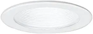 Hubbell Prescolite Baffle Trim, 4 inch, white, for use with LiteBox fixures Hubbell Prescolite Baffle Trim, 4 inch, white, for use with LiteBox fixures