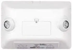 Hubbell Dual-Lite EVHC6I  high lumen output 2 lamp emergency lighting unit, 326 lumens per lamp, 5000K Color Temp, 90 minute backup