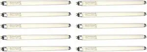 (10 lamps) GE 28175-5108WW Miniature Fluorescent T5 Lamp, Aircraft, low voltage, 12 inches, 8 watts