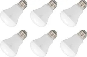 (case of 6) GE 38268 LED Reflector Flood R20 Light Bulb, 2700K Warm White, 7 watts, Dimmable LED Light Bulb
