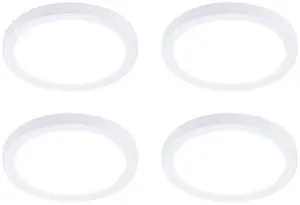 (case of 4) Philips LED surface mount downlight, 9 inch round, field selectable lumens (1200/900) and color (2700K, 3000K, 3500K 4000K 5000K), 0-10V dimming, diffused lens,  SD9RSLMZ10SCTUW