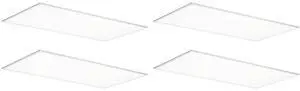 (case of 4) Signify Day-Brite FluxPanel LED recessed flat panel luminaire, 2 feet by 4 feet, 5000K, 3000 Lumens, 24 watts, 2 x 4 Difffuse LED Panel, 120-277V, Dimmable, 2FPZ30L850