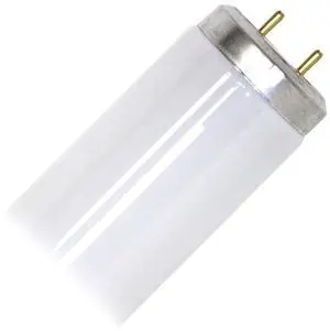GE 80088 T12 Fluorescent Tube, 30 watt, 36 inch T12, 4100K Cool White, Medium Bi-Pin (G13) base, Rapid Start, Ecolux
