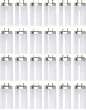 (case of 24) GE 10310, 36 inch T8, 1850 lumens, 30 watts, 6500K, F30T8/D, Medium Bi-Pin (G13) base