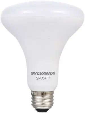 SYLVANIA SMART 10W BR30 LED Light Bulb for SmartThings and Alexa, Dimmable, 10 Year, 800 Lumens, 2700K, Soft White - 1 Pack (74581)