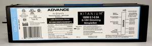 Advance Xitanium Xi180C090V285BSF1 180W, 120/277V Input, 100-900mA Output Advance Xitanium Xi180C090V285BSF1 180W, 120/277V Input, 100-900mA Output