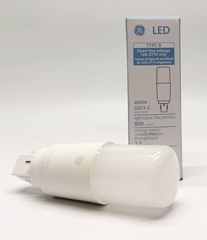 GE LED 93312549 PLUGIN 2-PIN LAMP LED8BGX23-2-O/840 GE LED 93312549 PLUGIN 2-PIN LAMP LED8BGX23-2-O/840
