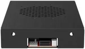 Athena Power BP-M2INVME350 Slim SAS Backplane Cage: Compact 3.5" Bay for M.2 PCIe NVMe SSD (M-Key), PCIe 3.0/4.0, Aluminum Frame, Tool-less Adjuster, Efficient Cooling, LED Indicators, Secure Keylock