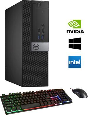 Refurbished Dell OptiPlex 3050 SFF Computer Desktop i5 6500 32Ghz 16GB DDR4 RAM 1TB SSD NVIDIA GeForce GT 1030 2GB Win 10 Pro WIFI with HAJAAN Gaming PC Keyboard  Mouse HDMI