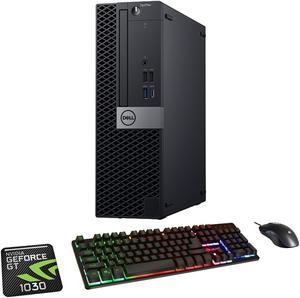 Refurbished Dell OptiPlex 3050 SFF Computer Desktop i5 6500 32Ghz 8GB DDR4 RAM 512GB SSD NVIDIA GeForce GT 1030 2GB Win 10 Pro WIFI with HAJAAN Gaming PC Keyboard  Mouse HDMI