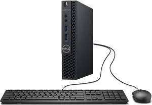 Dell OptiPlex 3070 Micro Desktop PC - Windows 11 Pro (Intel Core i3-9100T, 16GB DDR4 RAM, 512GB M.2 NVMe, Display Port, HDMI, Wi-Fi, Bluetooth)