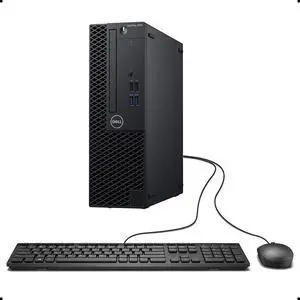 Dell OptiPlex 3060 SFF Desktop PC, Intel Core i5-8500, 32GB DDR4, 256GB NVMe SSD +1TB HDD, R5 430 2GB Video Graphics, Wi-Fi, Bluetooth, Windows 11 Pro