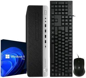 HP EliteDesk 800 G5 Desktop Computer - Intel Core i7 9th Gen i7-9700 3 GHz - 16 GB RAM DDR4 SDRAM - 1 TB NVMe SSD - Windows 11 Pro - Built-in Wi-Fi
