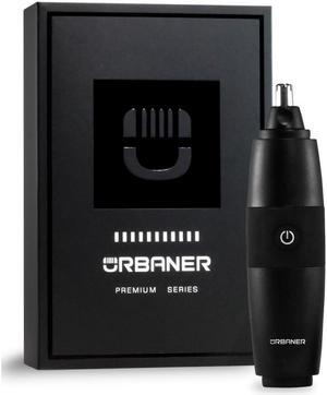 URBANER Premium Ear and Nose Hair Electric Trimmer/Shaver/Clipper for Men, Professional, Waterproof, Washable, Cordless, Portable, Small grooming tool, MB-061