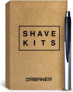 URBANER Ear and Nose Hair Electric Trimmer/Shaver/Clipper for Men, Professional, Cordless, Portable, Safe, Small grooming tool, Battery powered, MB-051