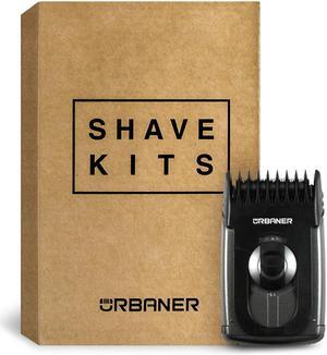 URBANER Body Trimmer for Men, Professional Facial Hair Razor/Clipper, Electric Shaver, Safe, Cordless, Compact Grooming Tool, Battery Powered, Portable, MB-045