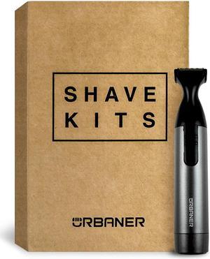 URBANER Beard Trimmer Mustache Trimmer Grooming Kit for Men, Battery-Operated, Waterproof, MB-042
