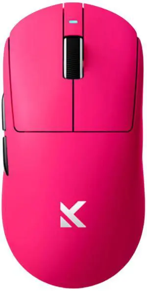 MCHOSE A7 Ultra Wireless Gaming Mouse, Tri-Mode Connection, 59 Grams, PAW3950 42K DPI Sensor, Wired/Wireless Dual 8K Polling, 130 Hour Battery Life - Berry Red