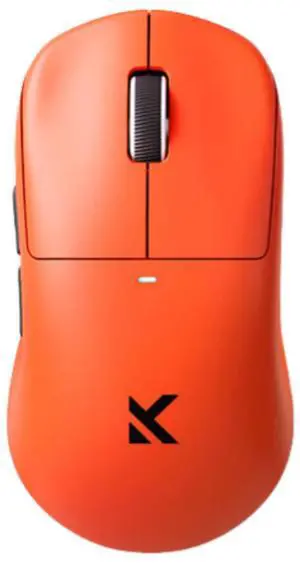 MCHOSE M7 Ultra Wireless Gaming Mouse, 8K Polling, 55g Lightweight Ergonomic Computer Mouse PAW3950 Optical Sensor 750 IPS 42000 DPI 6 Programmable Controls USB-C 3-Modes PC/Mac Orange