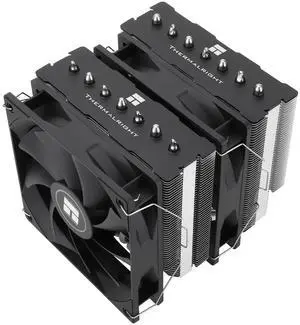 Phantom Spirit 120SE CPU Air Cooler, 7 Heat Pipes CPU Cooler,Dual 120mm TL-C12B V2 PWM Fans, AGHP 4.0 Technology,S-FDB Bearing, for AM4/AM5/Intel lga1851/1700/1150/1151/1200, PC Cooling