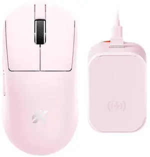 MCHOSE A7 V3 Ultra+ Wireless Mouse, computer mouse, flagship PAW3955 TI sensor, wired 8K/wireless 8K/Bluetooth, 50K DPI (overclocked), with RGB magnetic charger, weight 59g MCHOSE A7 V3 Ultra+ Wireless Mouse, computer mouse, flagship PAW3955 TI sensor, wired 8K/wireless 8K/Bluetooth, 50K DPI (overclocked), with RGB magnetic charger, weight 59g