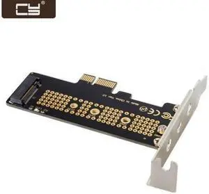 Low Profile PCI-E 3.0 x1 Lane to M.2 NGFF M-Key SSD Nvme AHCI PCI Express Adapter Card SA-008 Low Profile PCI-E 3.0 x1 Lane to M.2 NGFF M-Key SSD Nvme AHCI PCI Express Adapter Card SA-008