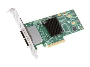 LSI00188 PCI Express Low Profile Ready SATA / SAS 9200-8e Controller Card (Single Pack)--Avago Technologies LSI00188 PCI Express Low Profile Ready SATA / SAS 9200-8e Controller Card (Single Pack)--Avago Technologies