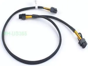 Lot Of 2 For Hp Proliant Dl380 G7 10Pin To 6+8Pin Gpu Power Adapter Cable 50Cm