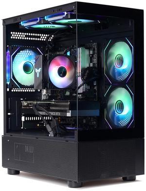 MXZ Intel Core i7 14700KF 5.2GHz,GeForce RTX 4070, Gaming PC 16GB*2 DDR5 6000MHz, M.2 SSD 1T, B760, 6RGB Fans,Windows 11 Pro , Gamer Desktop Computer(I7 14700KF| RTX 4070)