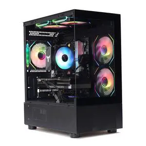 MXZ Intel Core i7 12700F 5.2GHz,GeForce RTX 4070, Gaming PC ,16GB*2 DDR4 3200MHz,M.2 SSD 1T, B660, 6RGB Fans,Windows 11 Pro , Gamer Desktop Computer(I7 12700F| RTX 4070)