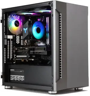 MXZ Gaming PC Computer I5 13400F, RTX5060, 8GB*2 DDR4, NVME M2 1T, 6RGB Fans,Windows 11 Pro Ready to use, Gamer Desktop Computer(I5 13400F| RTX5060)