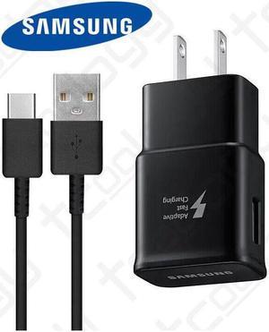 Samsung Galaxy Fast Adaptive Wall Charger  +  USB-C Cable - Black