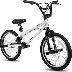 HILAND 20 inch Freestyle Kids BMX Bike,Beginner-Level to Advanced Riders with 360 Degree Gyro & 4 Pegs, Kids' Bicycles for Boys,Girls,Youth Multiple Colors