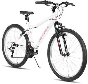HILAND 26 Inch Womens Mountain Bike with 18-Speed, High Carbon Steel Frame, Sport Cycling MTB Bicycle for Adult