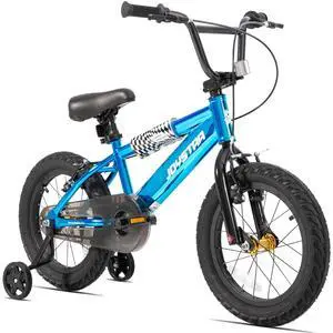 JOYSTAR Rowlamd 16 Inch Kids Bike for Boys Girls Ages 4-7, BMX Style Children Bicycle with Training Wheels, Blue JOYSTAR Rowlamd 16 Inch Kids Bike for Boys Girls Ages 4-7, BMX Style Children Bicycle with Training Wheels, Blue