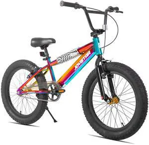JOYSTAR Rowlamd 20 Inch Kids Bike for Boys Girls Ages 7-12, BMX Style Children Bicycle with Kickstand, Rainbow JOYSTAR Rowlamd 20 Inch Kids Bike for Boys Girls Ages 7-12, BMX Style Children Bicycle with Kickstand, Rainbow