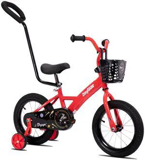 JOYSTAR Voyager 10" Kids Bike for Boy Girl Ages 1-3, Training Wheels & Detachable Parent Push Handle, Children Bike Red Red 16 Inch JOYSTAR Voyager 10" Kids Bike for Boy Girl Ages 1-3, Training Wheels & Detachable Parent Push Handle, Children Bike Red Red 16 Inch