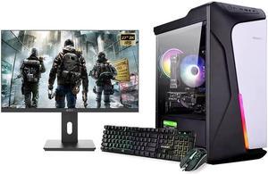 IPASON Gaming pc intel i5 12600KF 10 Core up to 49GHz  ASUS GeForce RTX 3070  1TB SSD NVMe  16GB 3200MHz  WIFI6  Windows 11 home  rebuilt pc with 27 LCD 165Hz 2K Gaming Monitor